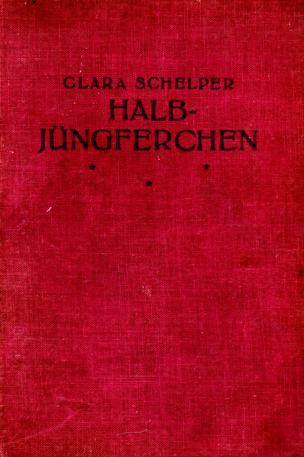 Jüngferchen - Schelper, Clara
